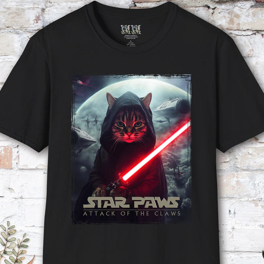 Cat #14 Star Paws Unisex T shirt