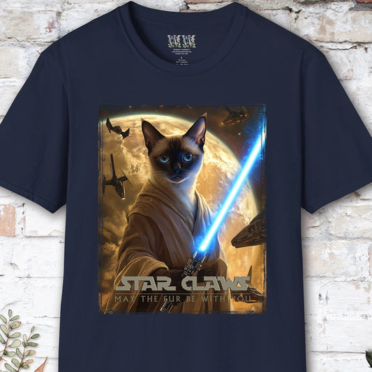 Cat #8 Star Claws Unisex T shirt