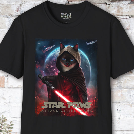 Cat #9 Star Paws Unisex T shirt