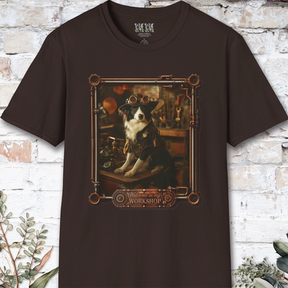 Steampunk Border Collie Unisex T shirt