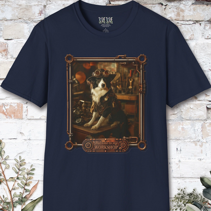 Steampunk Border Collie Unisex T shirt