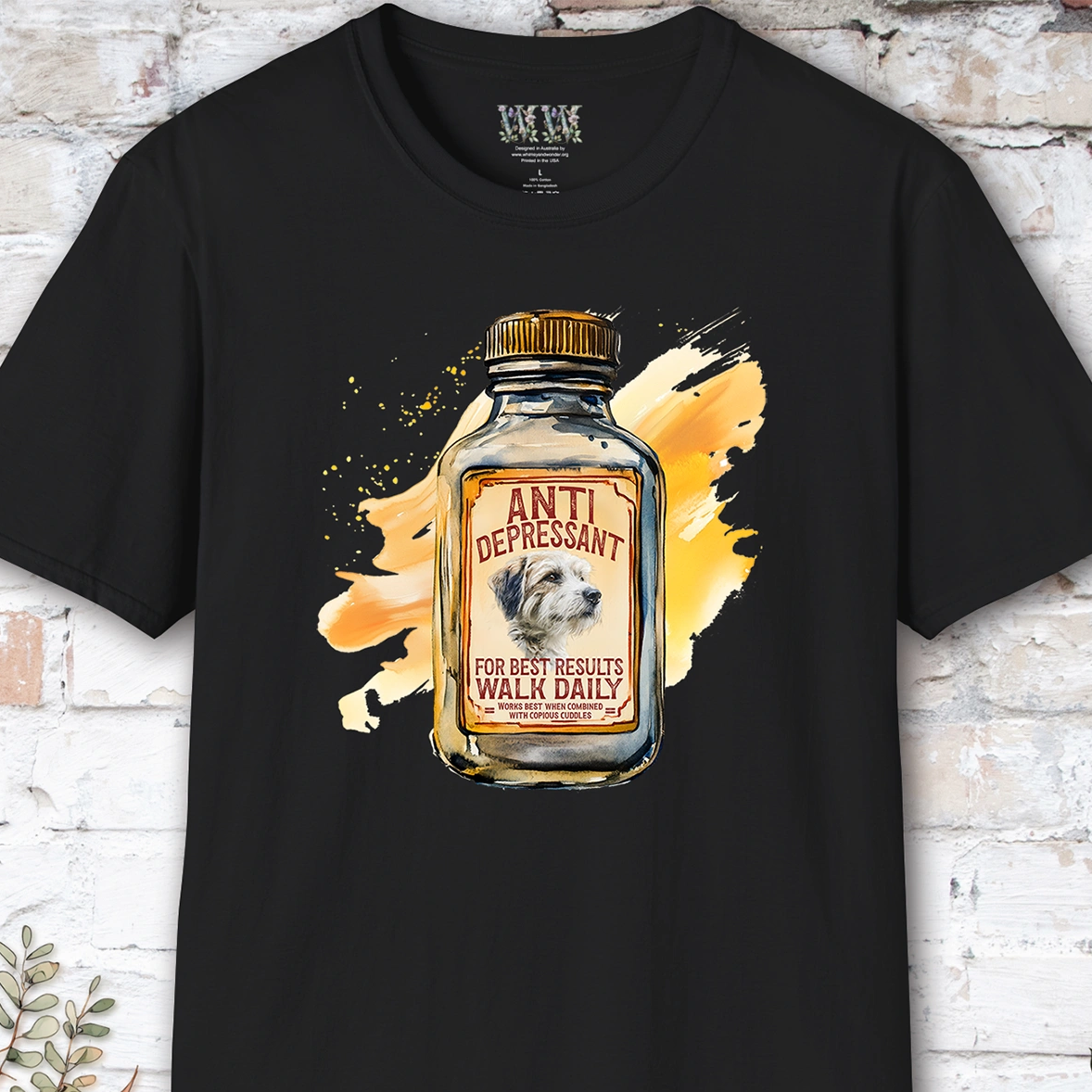 Terrier Antidepressant T shirt