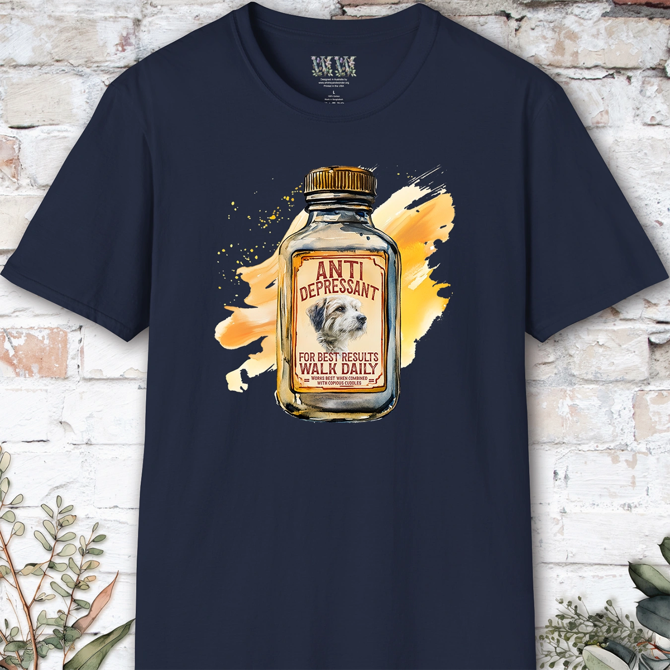 Terrier Antidepressant T shirt