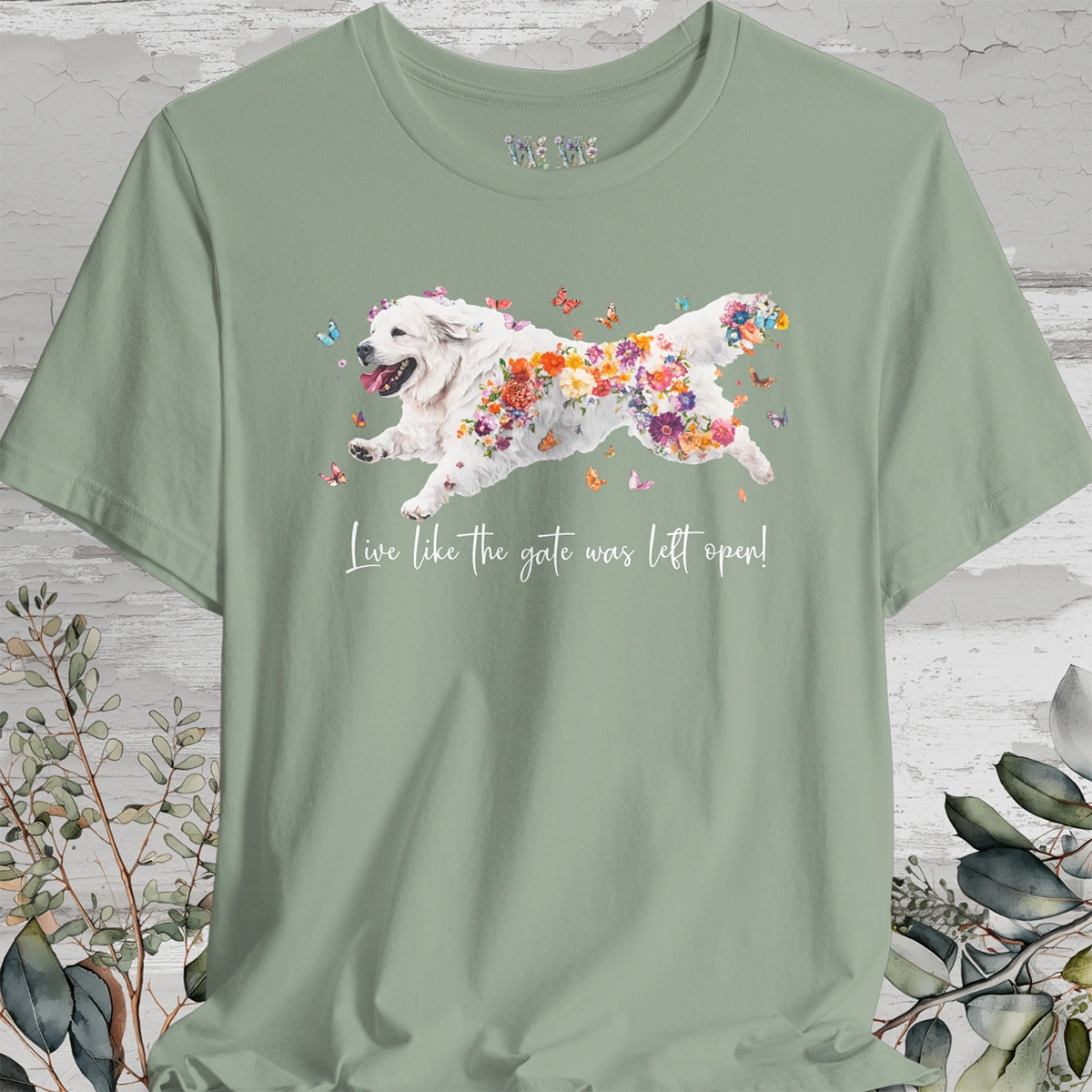 Tibetan Mastiff #1  "Live like the gate was left open" Unisex T shirt