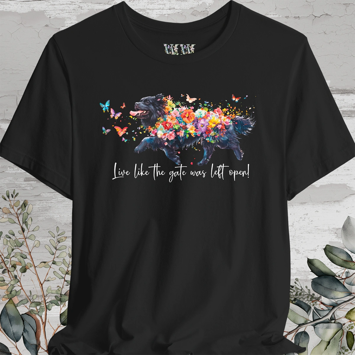 Tibetan Mastiff #3  "Live like the gate was left open" Unisex T shirt