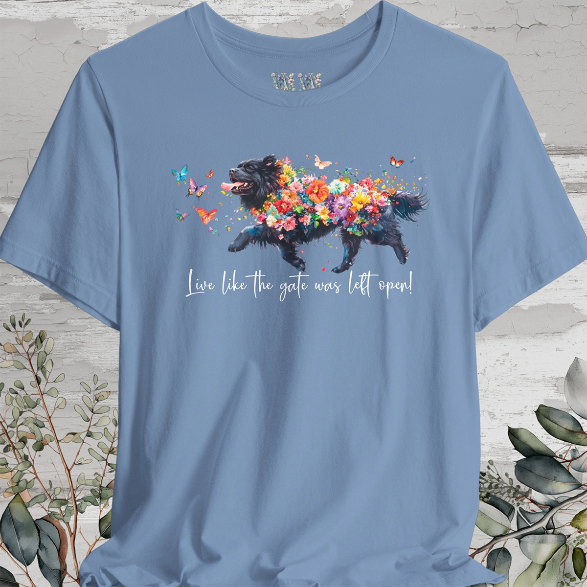 Tibetan Mastiff #3  "Live like the gate was left open" Unisex T shirt