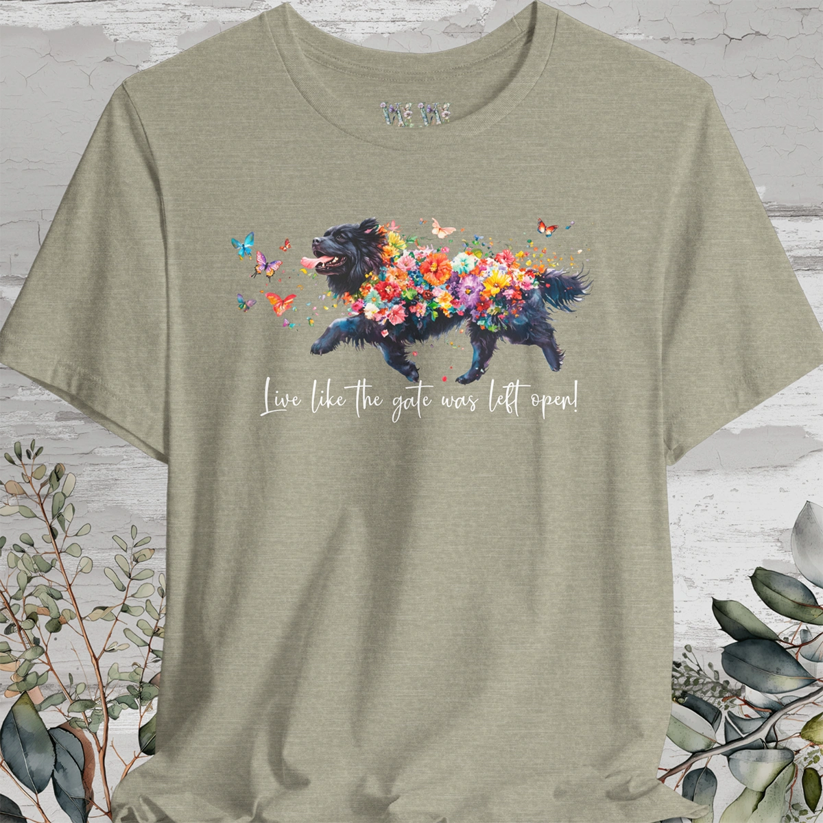 Tibetan Mastiff #3  "Live like the gate was left open" Unisex T shirt