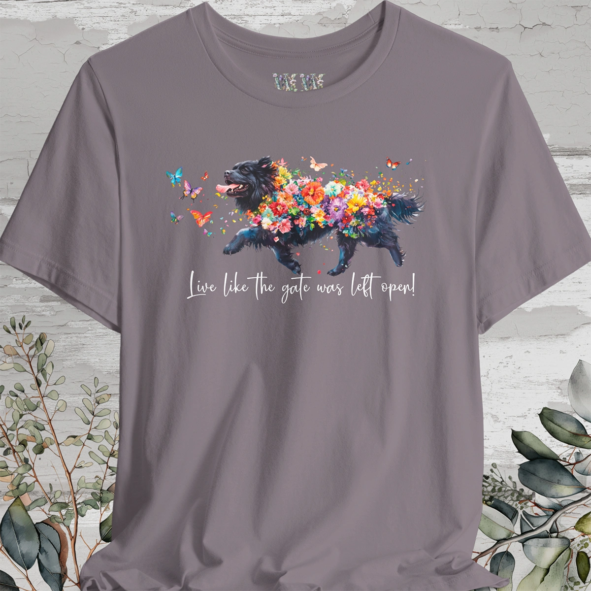 Tibetan Mastiff #3  "Live like the gate was left open" Unisex T shirt