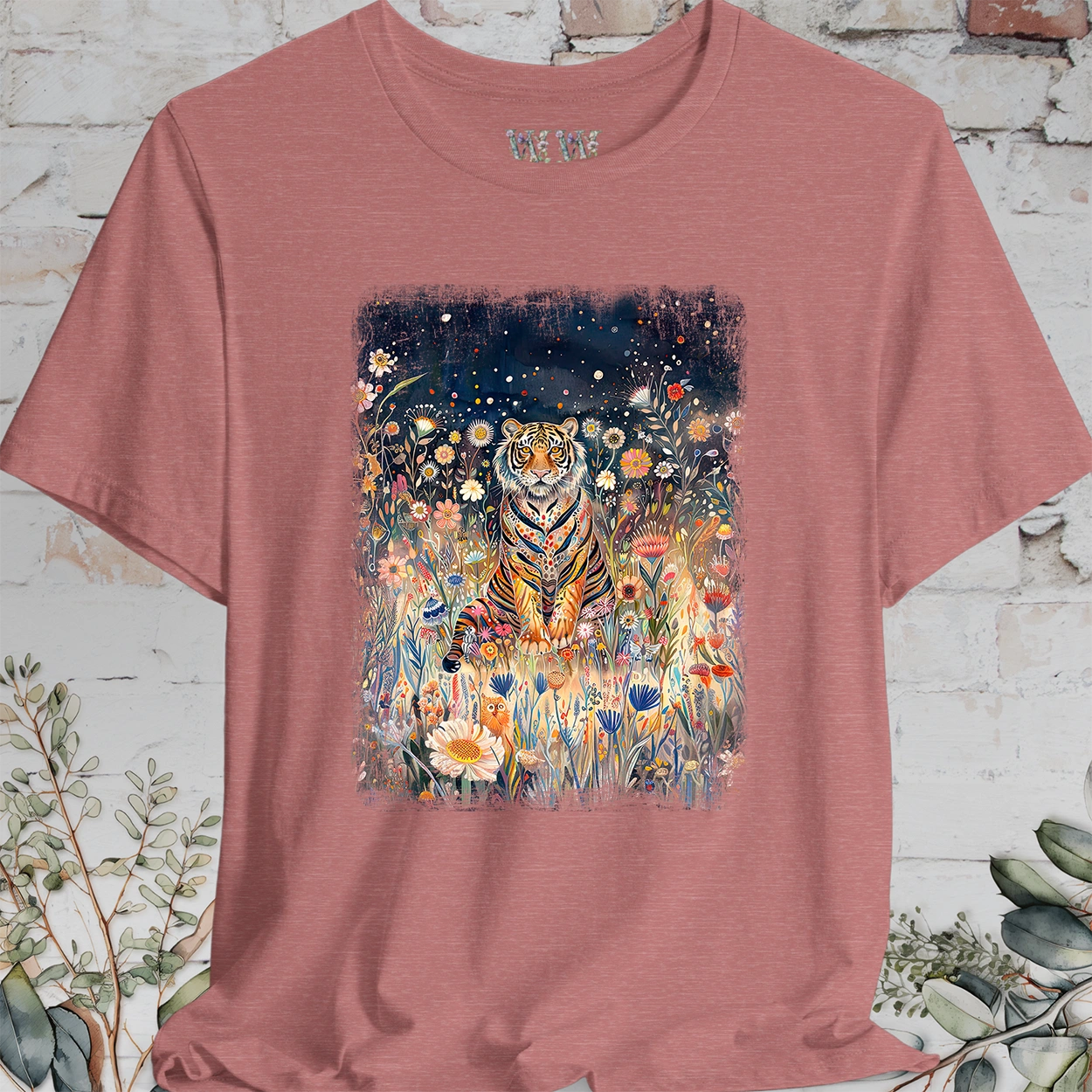 Tiger #1 Wild Animals, unisex T-Shirt