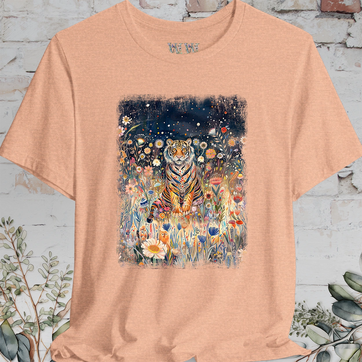 Tiger #1 Wild Animals, unisex T-Shirt