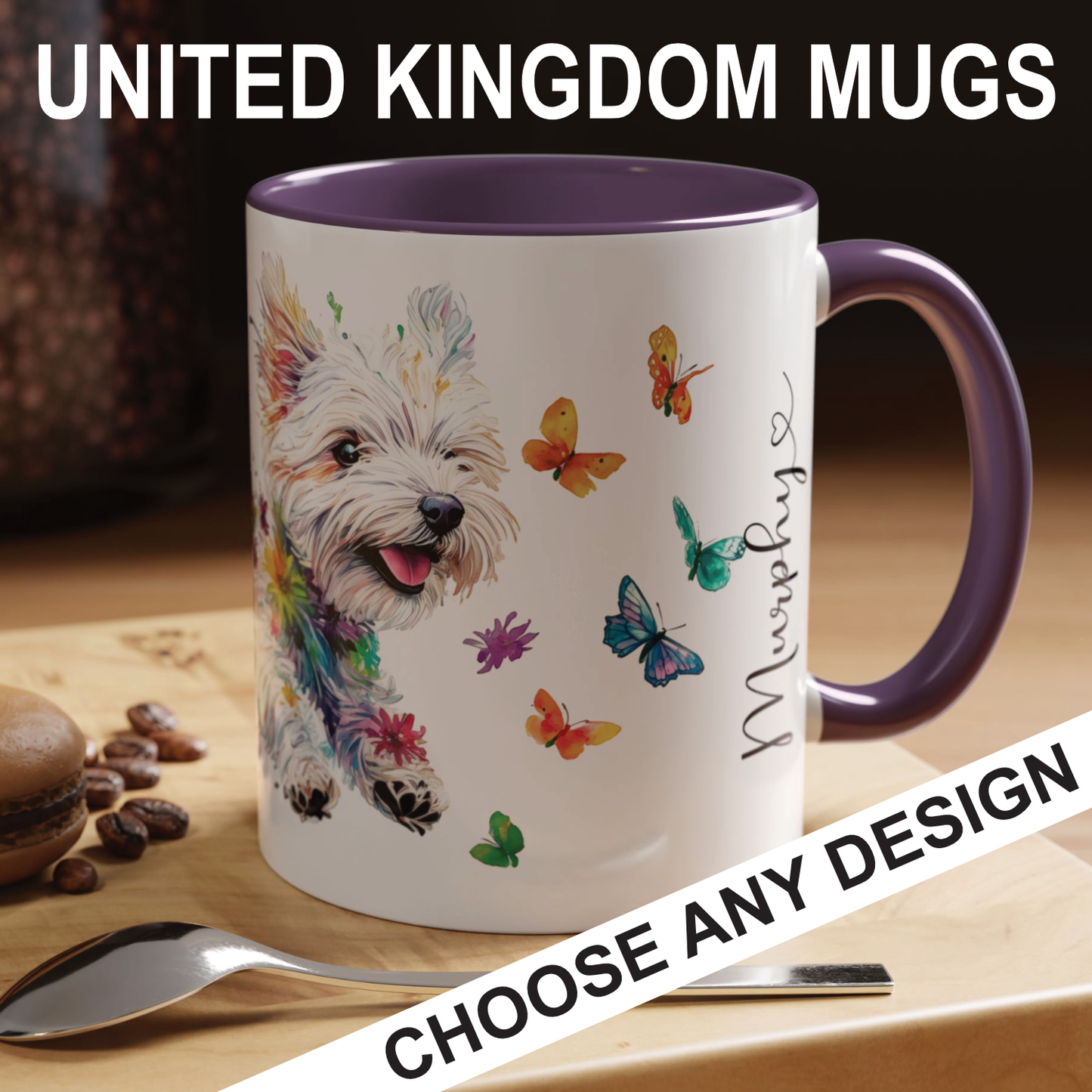 UNITED KINGDOM MUGS - ANY DESIGN - Accent Mugs, 11oz