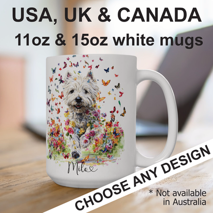 ANY DESIGN USA, UK & Canada, Ceramic Mugs, (11oz, 15oz)