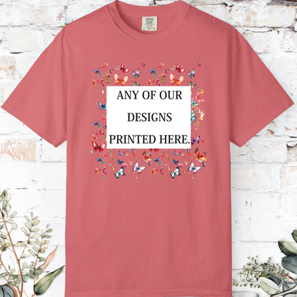 ANY DESIGN - USA Comfort Colours T-shirt