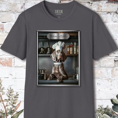 Weimaraner Chef Unisex T shirt