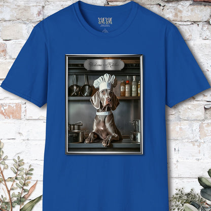 Weimaraner Chef Unisex T shirt