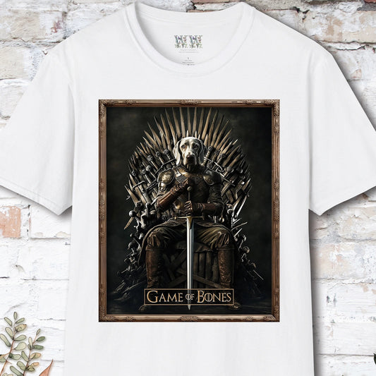 Weimaraner, Game of Bones, Unisex T shirt