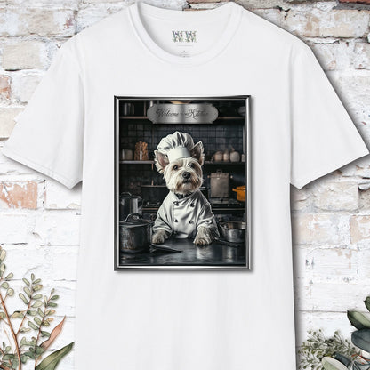 West Highland Terrier Chef Unisex T shirt