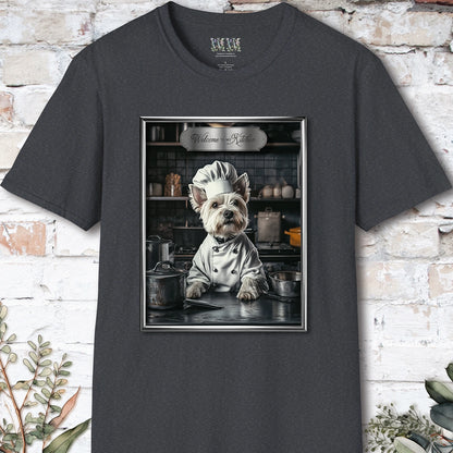West Highland Terrier Chef Unisex T shirt