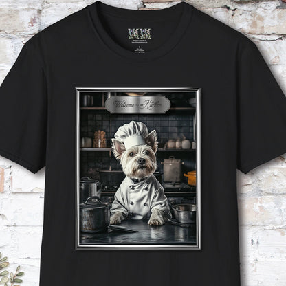West Highland Terrier Chef Unisex T shirt