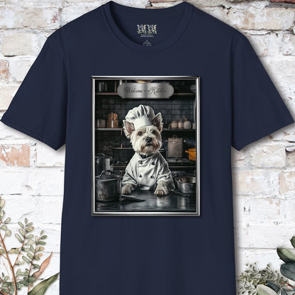 West Highland Terrier Chef Unisex T shirt