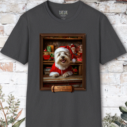 West Highland Terrier #1 Santa's Workshop Unisex T shirt