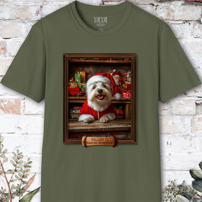 West Highland Terrier #1 Santa's Workshop Unisex T shirt