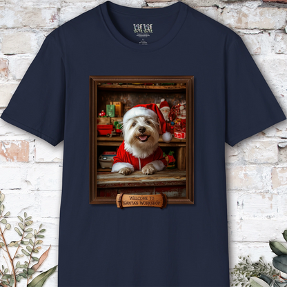 West Highland Terrier #1 Santa's Workshop Unisex T shirt