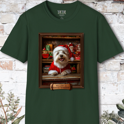 West Highland Terrier #1 Santa's Workshop Unisex T shirt