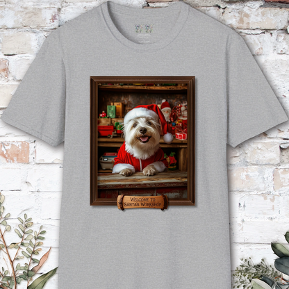 West Highland Terrier #1 Santa's Workshop Unisex T shirt