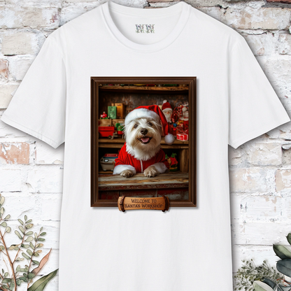West Highland Terrier #1 Santa's Workshop Unisex T shirt