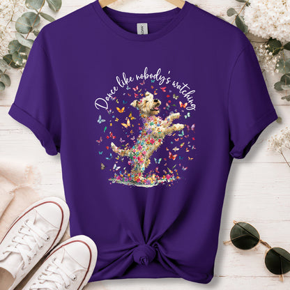 Wheaten Terrier, Dance like nobody's watching, unisex T shirt