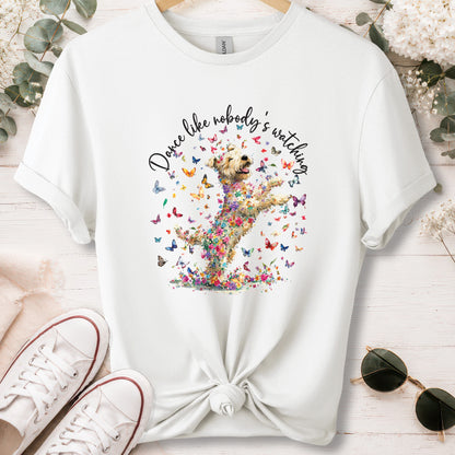 Wheaten Terrier, Dance like nobody's watching, unisex T shirt
