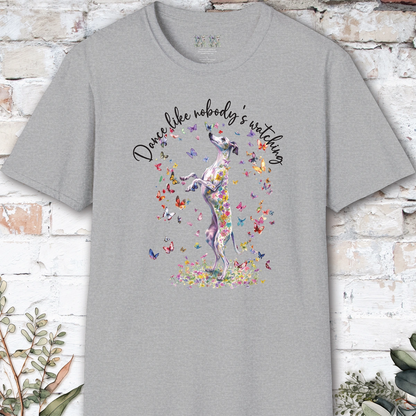 Whippet "Dance like nobody's watching" unisex T shirt