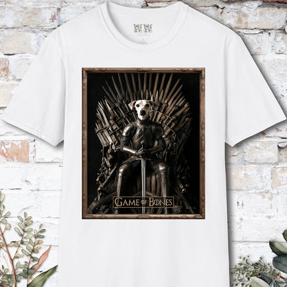 Whippet Game of Bones, Unisex T shirt