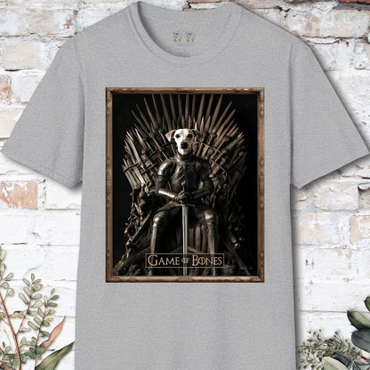 Whippet Game of Bones, Unisex T shirt