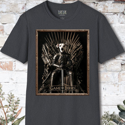 Whippet Game of Bones, Unisex T shirt