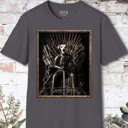 Whippet Game of Bones, Unisex T shirt