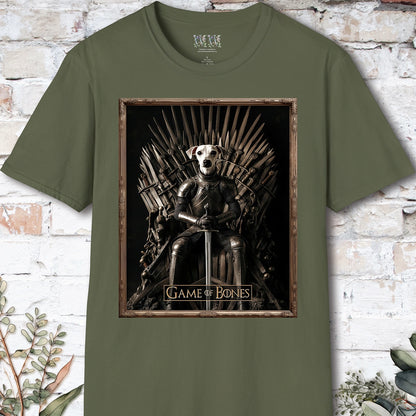 Whippet Game of Bones, Unisex T shirt
