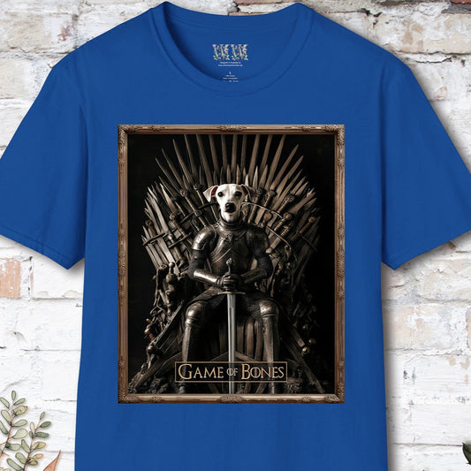 Whippet Game of Bones, Unisex T shirt