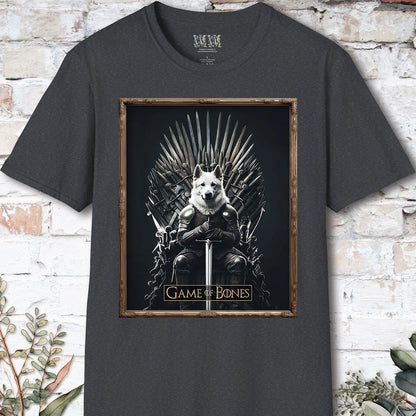White Shepherd Game of Bones, Unisex T shirt