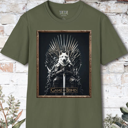 White Shepherd Game of Bones, Unisex T shirt