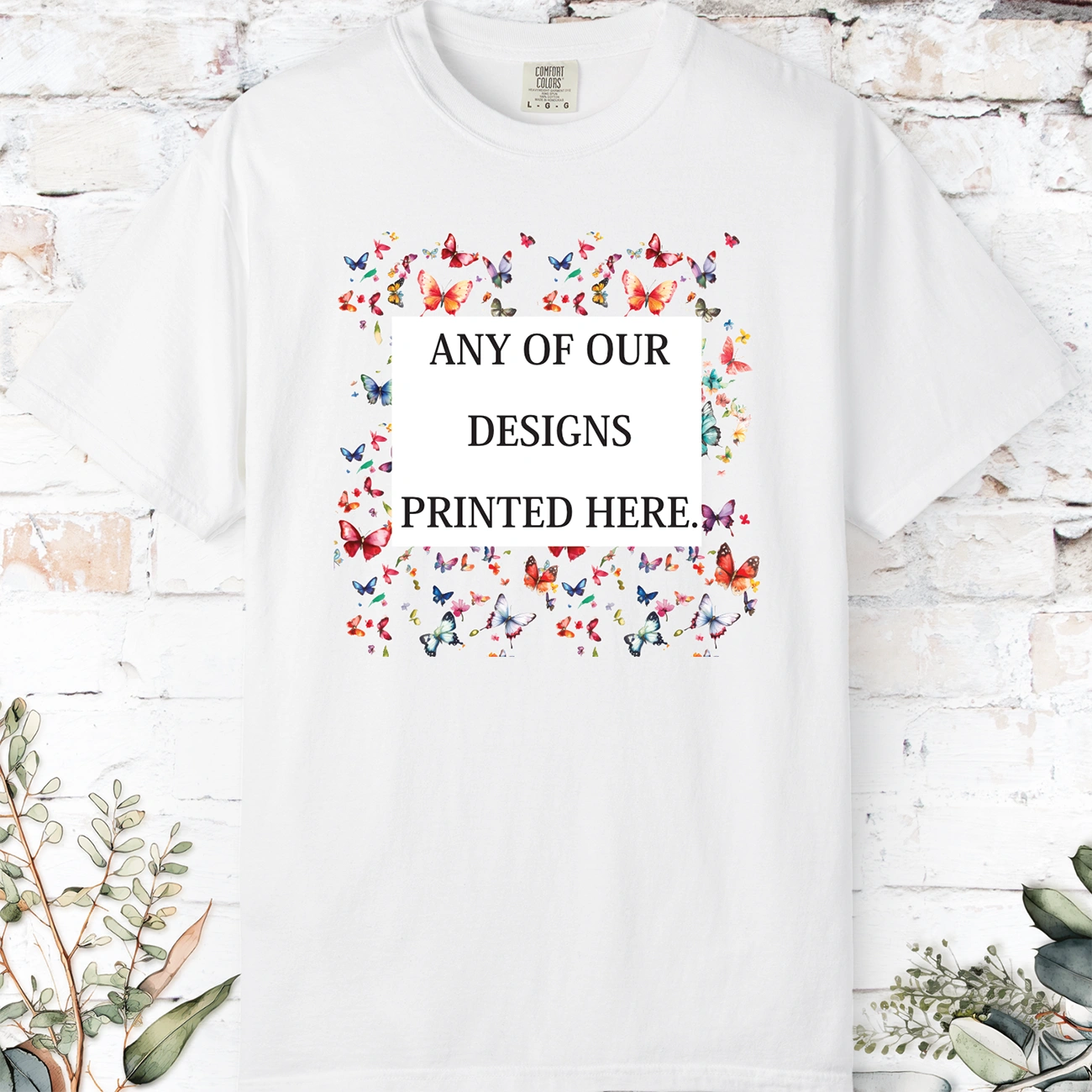 ANY DESIGN - USA Comfort Colours T-shirt