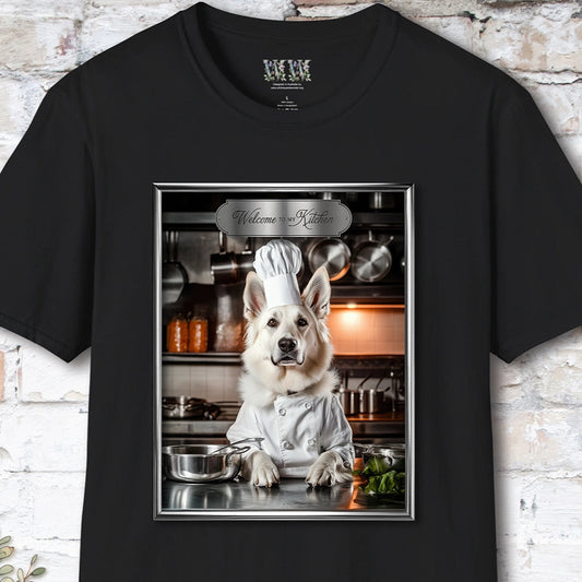 German Shepherd #3 Chef Unisex T shirt