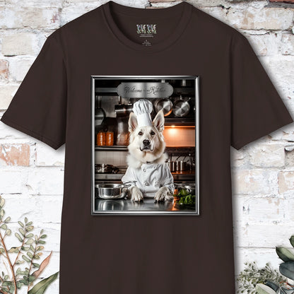 German Shepherd #3 Chef Unisex T shirt