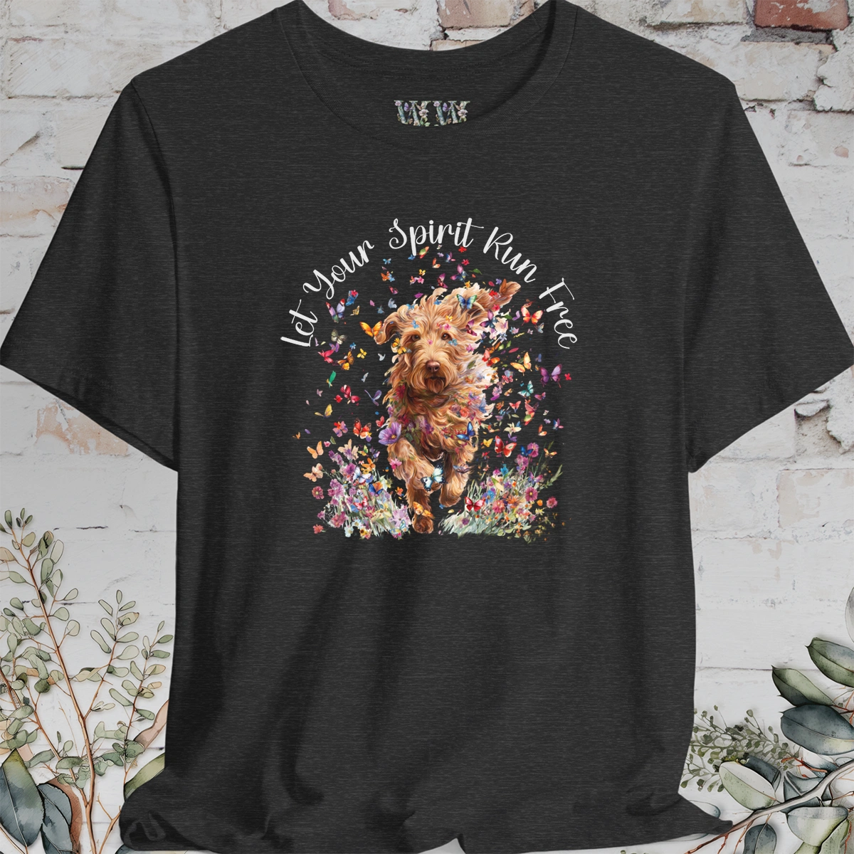 Wire Haired Vizsla 'Let your spirit run free' T shirt
