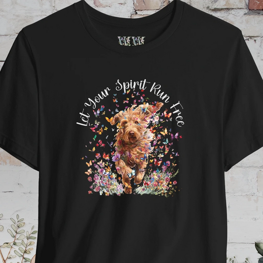 Wire Haired Vizsla 'Let your spirit run free' T shirt