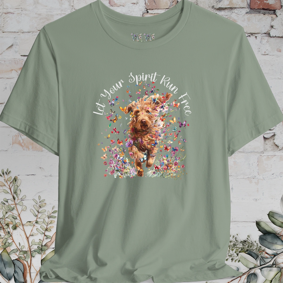 Wire Haired Vizsla 'Let your spirit run free' T shirt