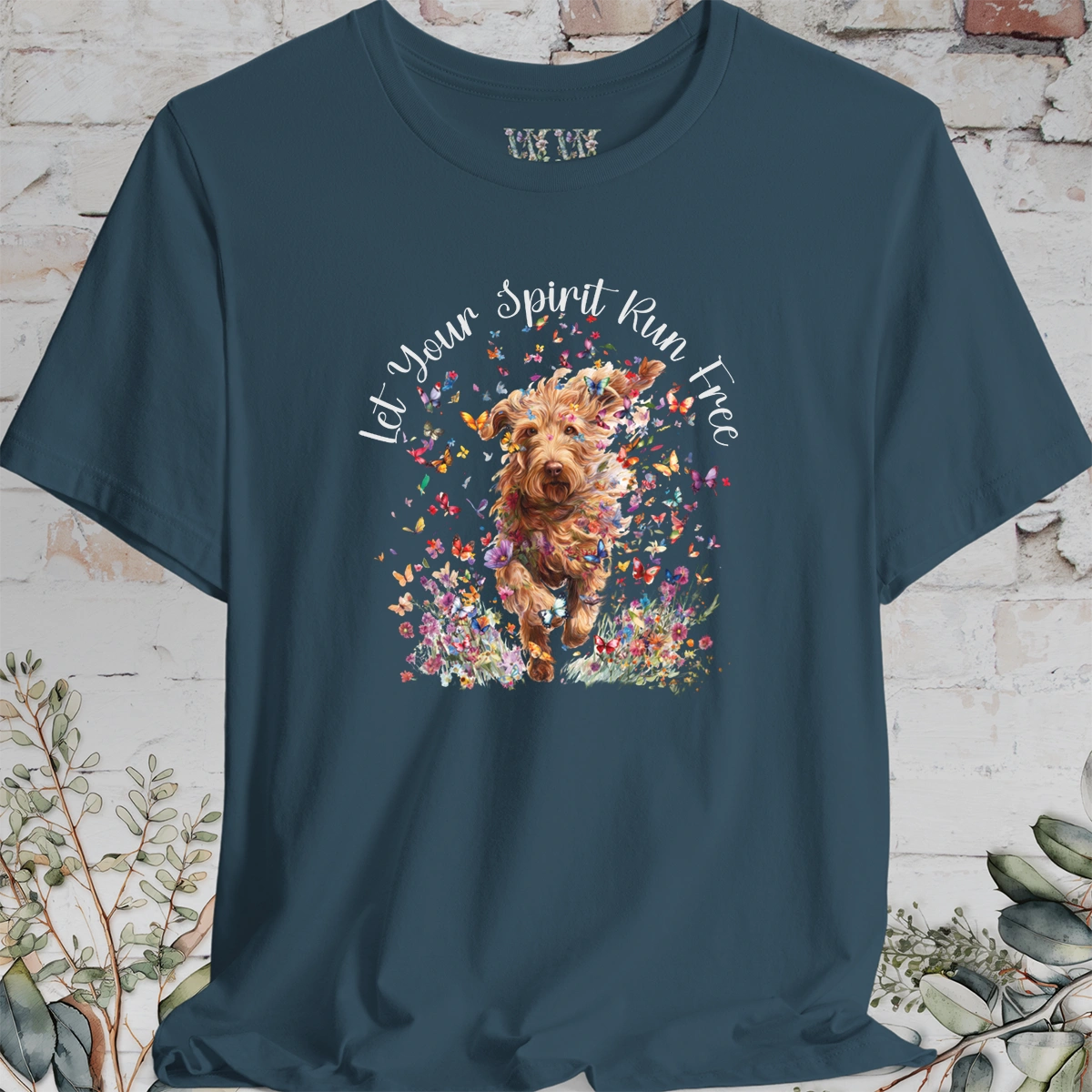 Wire Haired Vizsla 'Let your spirit run free' T shirt