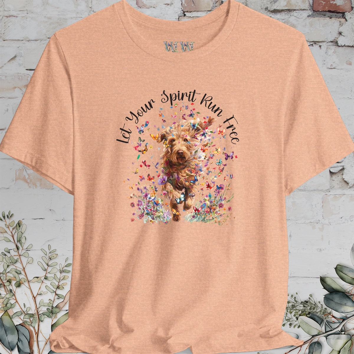 Wire Haired Vizsla 'Let your spirit run free' T shirt