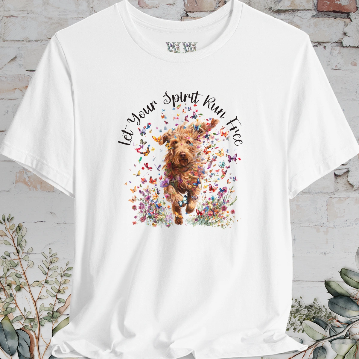 Wire Haired Vizsla 'Let your spirit run free' T shirt